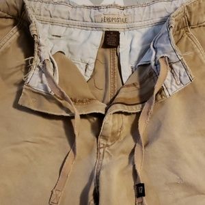 Aeropostale Shorts - Aeropostale Mens Khaki Dhorts Aeropostale Shorts - Aeropostale Mens Khaki Dhorts